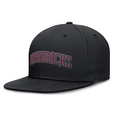 Men's Nike Black Arizona Diamondbacks True Performance Fitted Hat