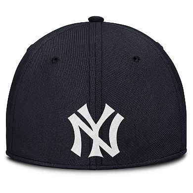 Men's Nike Navy/Gray New York Yankees Rise Swoosh Performance Flex Hat