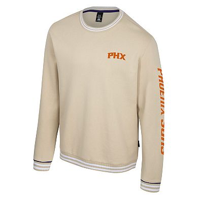 Unisex Stadium Essentials Natural Phoenix Suns Halftime Pullover Sweatshirt