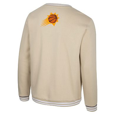 Unisex Stadium Essentials Natural Phoenix Suns Halftime Pullover Sweatshirt