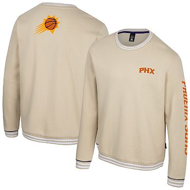 Unisex Stadium Essentials Natural Phoenix Suns Halftime Pullover Sweatshirt