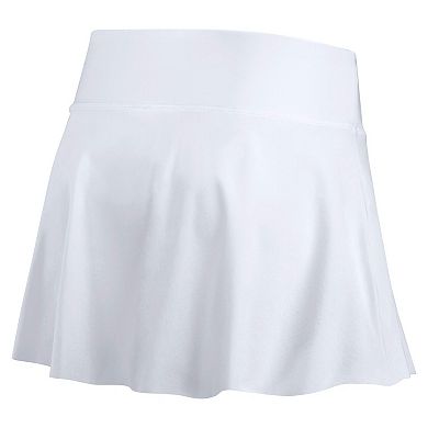 Women's Nike White Clemson Tigers Tennis Skirt with Shorts
