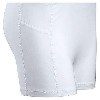 Women's Nike White Clemson Tigers Tennis Skirt with Shorts