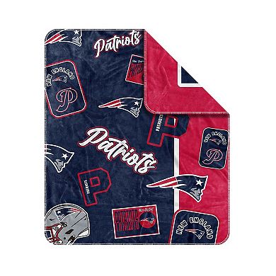 New England Patriots 50�۝ x 60�۝ Dream Weave Throw Blanket