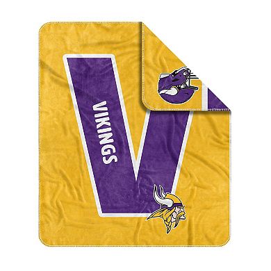 Minnesota Vikings 50 ۝ x 60 ۝ Dream Weave Throw Blanket