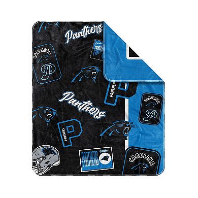 Carolina Panthers 50 ۝ x 60 ۝ Dream Weave Throw Blanket