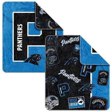 Carolina Panthers 50 ۝ x 60 ۝ Dream Weave Throw Blanket