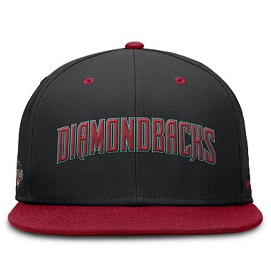 Men's Nike Black/Red Arizona Diamondbacks 2011 All-Star Game True Primetime Two-Tone Performance Fitted Hat