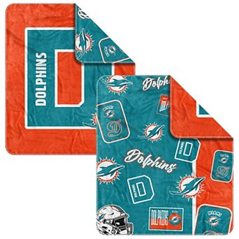 Miami Dolphins 50�۝ x 60�۝ Dream Weave Throw Blanket