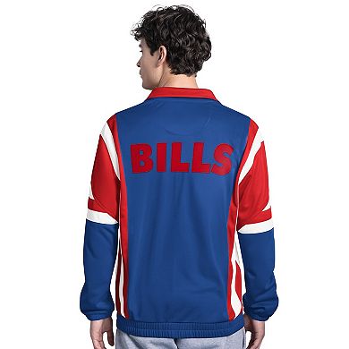 Men's Starter Royal Buffalo Bills Contender Vintage Logo Full-Zip Track Jacket