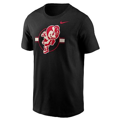 Men's Nike Black Ohio State Buckeyes Man-To-Man Hockey T-Shirt