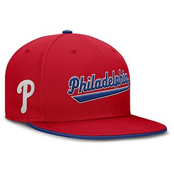 Men's Nike Red Philadelphia Phillies True Performance Fitted Hat