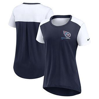 Women's Nike Navy Tennessee Titans Performance Fashion T-Shirt