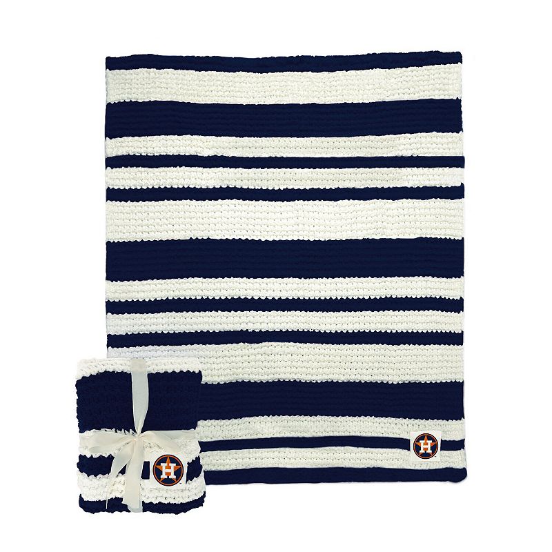 "Houston Astros 50"" x 60"" Cable-Knit Throw Blanket", Team