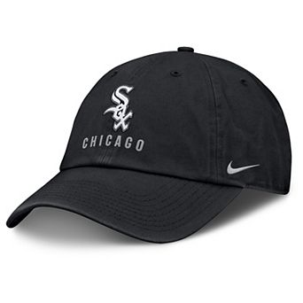 Men's Nike Black Chicago White Sox Club Adjustable Hat