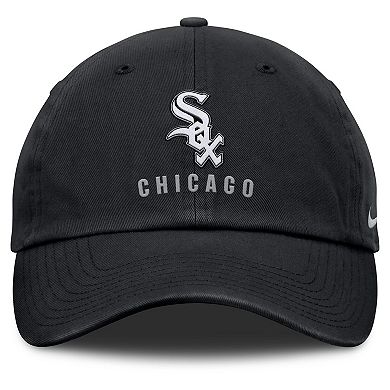 Men's Nike Black Chicago White Sox Club Adjustable Hat