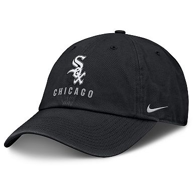 Men's Nike Black Chicago White Sox Club Adjustable Hat
