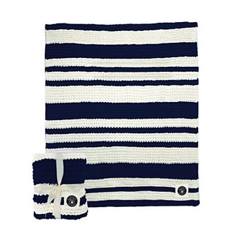 Milwaukee Brewers 50" x 60" Cable-Knit Throw Blanket
