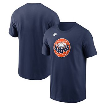 Men's Nike Navy Houston Astros Cooperstown Collection Team Logo T-Shirt