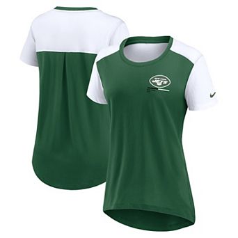 Women's Nike Green New York Jets Performance Fashion T-Shirt