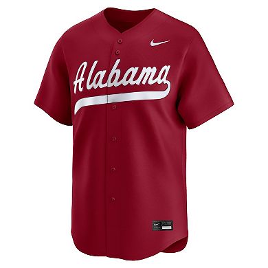 Men's Nike Crimson Alabama Crimson Tide College Limited Baseball Jersey