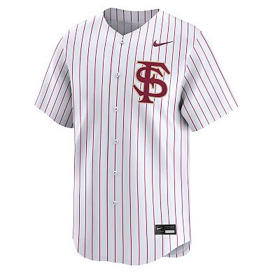 Men's Nike White Florida State Seminoles Baseball Limited Jersey