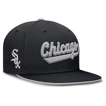 Men's Nike Black Chicago White Sox True Performance Fitted Hat