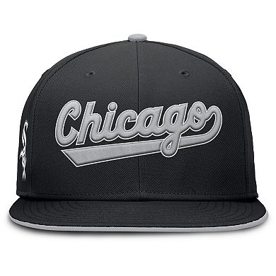 Men's Nike Black Chicago White Sox True Performance Fitted Hat