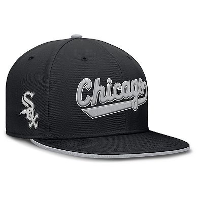 Men's Nike Black Chicago White Sox True Performance Fitted Hat