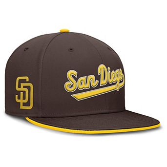 Men's Nike Brown San Diego Padres True Performance Fitted Hat