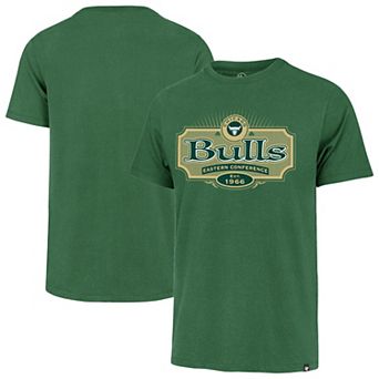 Men's '47 Green Chicago Bulls Lucky Team Franklin T-Shirt