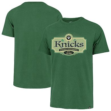 Men's '47 Green New York Knicks Lucky Team Franklin T-Shirt