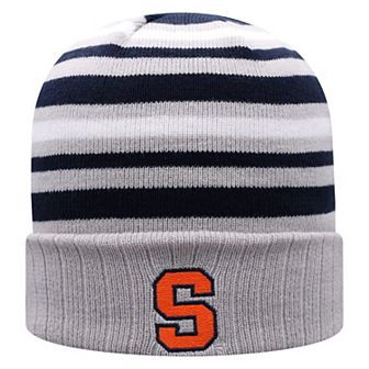 Men's Top of the World Gray Syracuse Orange All-Day Cuffed Knit Hat