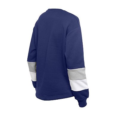 Women's New Era Blue Los Angeles Dodgers Game Day Color Pullover Sweatshirt