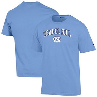 Men's Champion Carolina Blue North Carolina Tar Heels Chapel Bill T-Shirt