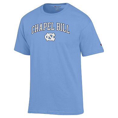Men's Champion Carolina Blue North Carolina Tar Heels Chapel Bill T-Shirt