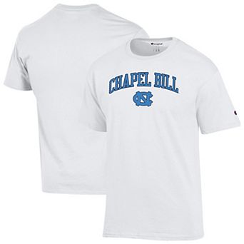 Men's Champion White North Carolina Tar Heels Chapel Bill T-Shirt