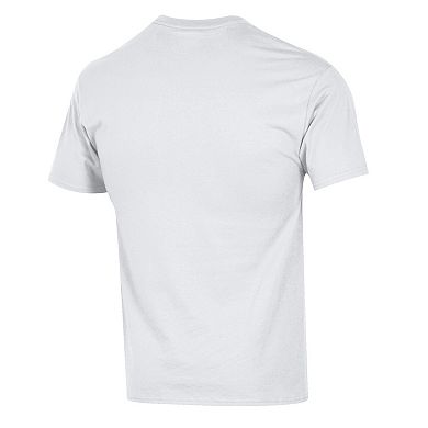 Men's Champion White North Carolina Tar Heels Chapel Bill T-Shirt