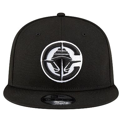Men's New Era Black LA Clippers 9FIFTY Snapback Hat