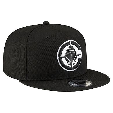 Men's New Era Black LA Clippers 9FIFTY Snapback Hat