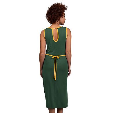 Women's G-III 4Her by Carl Banks Green Green Bay Packers Center Field Maxi Dress