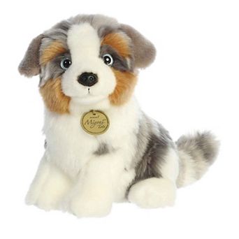 Aurora Medium Multicolor Miyoni Tots 11" Australian Shepherd Pup Adorable Stuffed Animal
