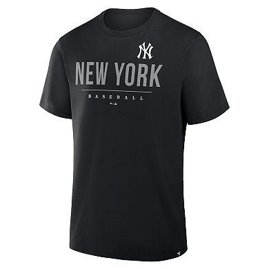 Men's Fanatics Black New York Yankees Color Pop Legacy Clubhouse T-Shirt