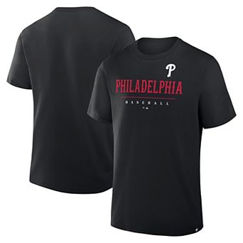 Men's Fanatics Black Philadelphia Phillies Color Pop Legacy Clubhouse T-Shirt