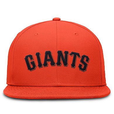 Men's Nike Orange San Francisco Giants True Performance Fitted Hat