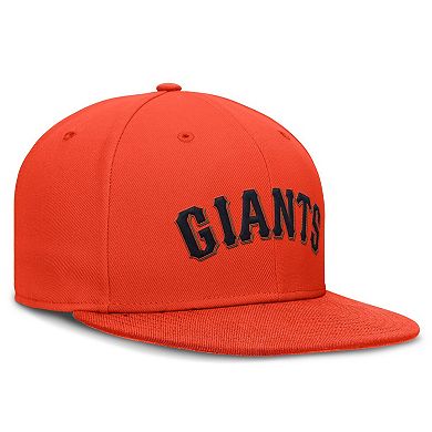 Men's Nike Orange San Francisco Giants True Performance Fitted Hat