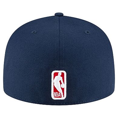 Men's New Era Navy LA Clippers 59FIFTY Fitted Hat