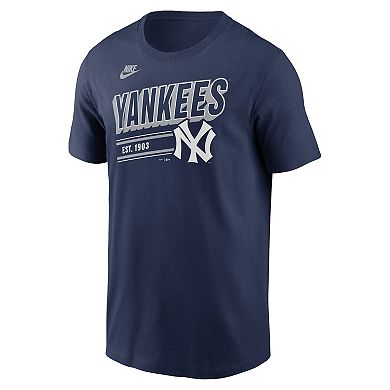 Men's Nike Navy New York Yankees Cooperstown Collection Retro T-Shirt