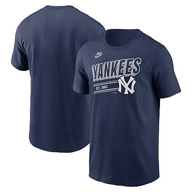 Men's Nike Navy New York Yankees Cooperstown Collection Retro T-Shirt