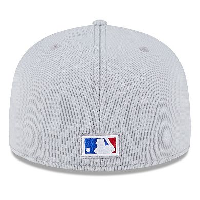 Men's New Era Gray Chicago Cubs 2025 MLB Clubhouse 59FIFTY Fitted Hat